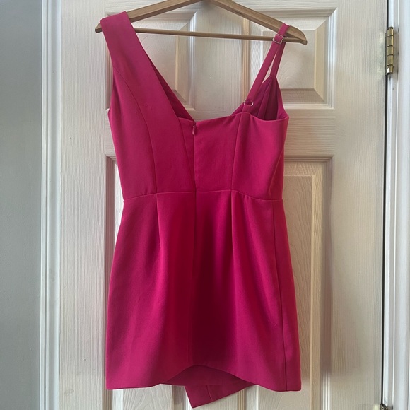NBD REVOLVE Adios Mini Dress Fuchsia - Picture 4 of 6